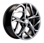 Легковой диск Khomen Wheels KHW1716 7x17 5x114,3 ET50 67,1 Gray-FP